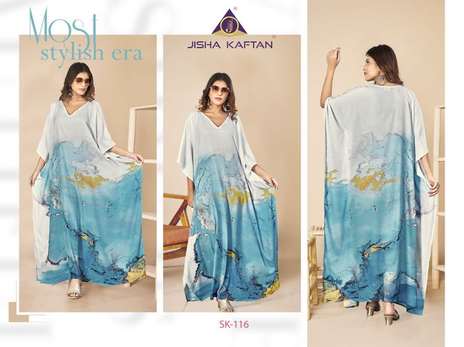 Jelite Silk Kaftan Vol 2 Islamic Digital Printed Wholesale Kaftan
